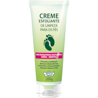 Creme Esfoliante Facial e Corporal Flores & Vegetais 200g